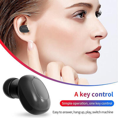 

A10 Mini Wireless Bluetooth Headset Super HiFi Stereo Headphone In-ear Sports Earphone