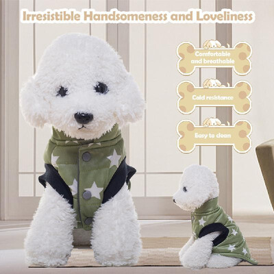 

Dog Winter Vest Waistcoat Warm Dog Clothes Pet Winter Coat Jacket Warm Pet Clothing for Puppy Dogs