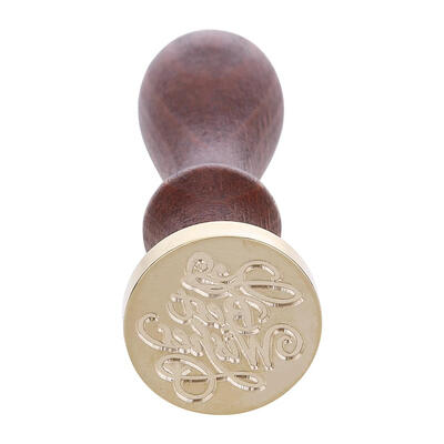 

Retro Wood Letter Sealing Wax Seal Stamp Post Decorative Stamping Craft