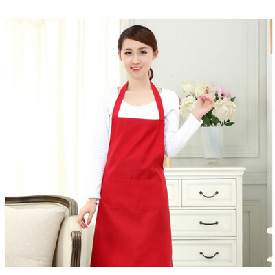 

Solid color waterproof aprons Fashion neutral apron Home cleaning kitchen Multicolor optional