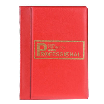 

120 Pockets PVC Mini Coins Album Collection Book Commemorative Coin Holders