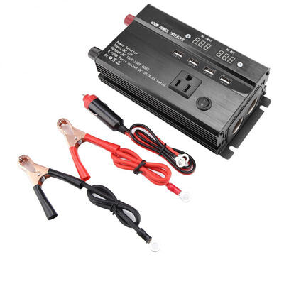 

Greensen DC 12V to AC 110V 600W LED Digital Display Auto Car Home Converter Power Inverter with 4 USB