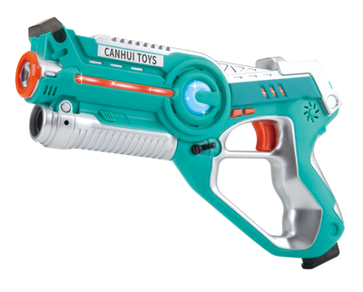 

CAN HUI childrens toy gun cs electric sound infrared single gun spider set solid color gun 9400