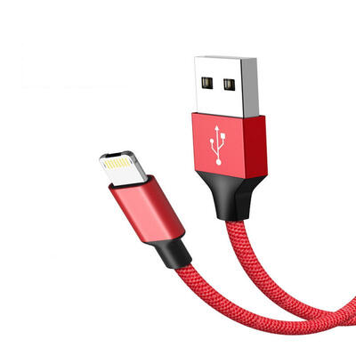 

Vissko Micro USB Lightning 2 In 1 Cable 24A Fast Charge Data Cable Dust 1m For IPHONE Android-1m