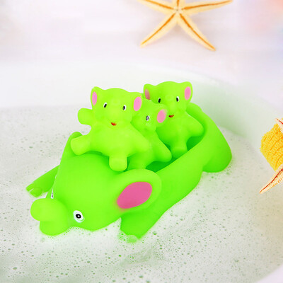 

YIWULABaby Kids Bath Toys Swimming Wash Play Bathtime Summer Funny Elphant Toy Cartoon