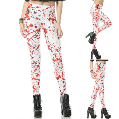 

Tailored Women Happy Halloween Casual Printed Yoga Gym Stretchy Sports Pants Trousers