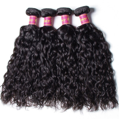 

UNice 2-day delivery 8A Brazilian Water Wave Virgin Human Hair 4 Bundles