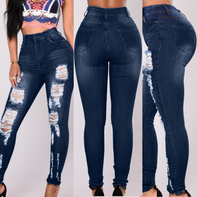 

Tailored Women Leggings New Skinny High Waist Jeans Trousers Denim Stretchy Pencil Pants