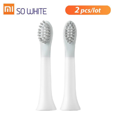 

2pcslot Toothbrush Brush Head For SO WHITE Electric Toothbrush EX3 Soft Bristles Deep Cleaning