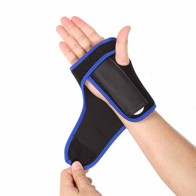 

Kozart Useful Splint Sprains Arthritis Band Belt Carpal Tunnel Hand Wrist Support Brace Solid Black Outdoor Band Belt