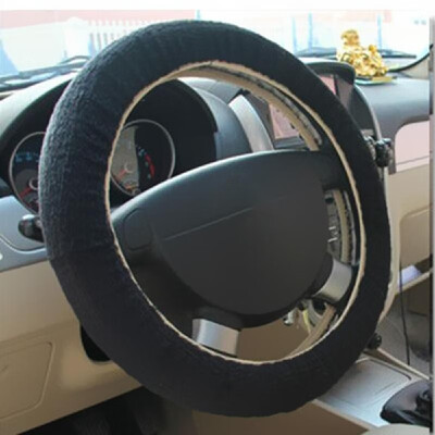 

3Pcs Car Styling Steering Wheel Hand Brake Change Lever Winter Wool Felt Soft Comfortable Auto Accessories Cover Interior Plush De