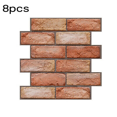 

83D Simulation Brick Pattern Tile Stickers Anti-collision Wall Stickers Safety