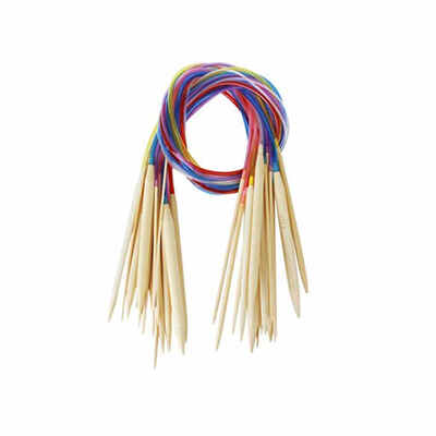 

18 Sizes 20mm-100mm 80cm Circular Knitting Needles with Colorful Tube