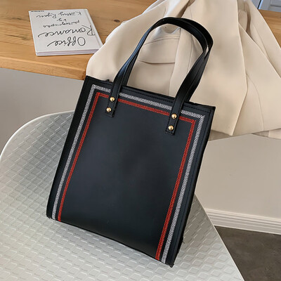 

Tailored Women Fashion Rivet Retro Large Capacity Shoulder Tote Handbag Casual Bag