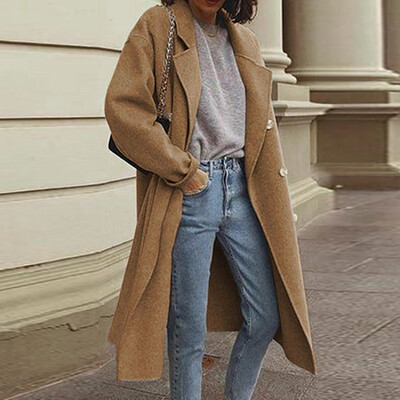 

Tailored Women Casual Long Sleeve Ladies Outwear Overcoat Sweater Coats Cardigan Tops