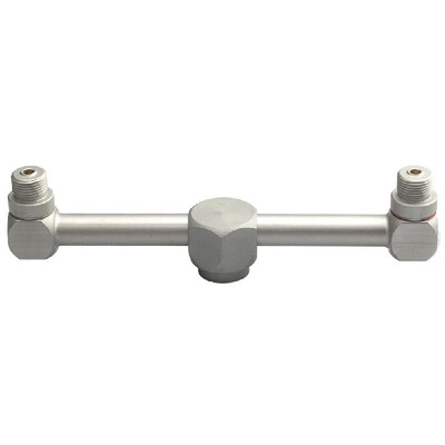 

Camping Stove Splitter Lindal Valve Propane Tank Adapter for Hiking Picnic BBQ