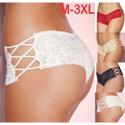 

Sexy Womens Lace Panties Briefs Underwear Lingerie Knickers Thongs G-String