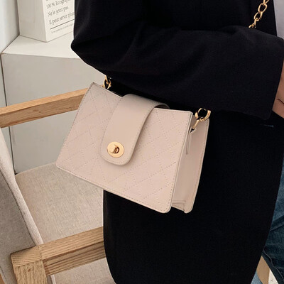 

Senior sense French small bag handbag 2019 new fashion fashion shoulder bag wild ins chain messenger bag