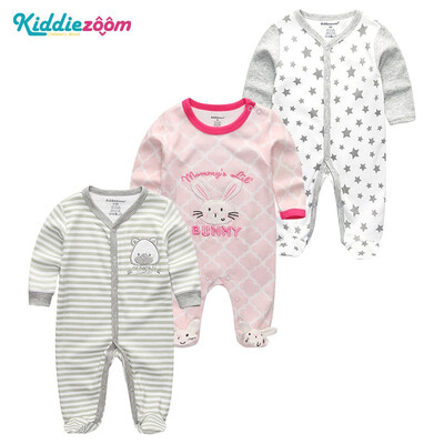

3PCSLot Childlike novel 0-12M Cotton Baby Rompers Newborn Baby Boys Clothes Bodysuits Baby Girls Clothes Babywear Clothing Sets