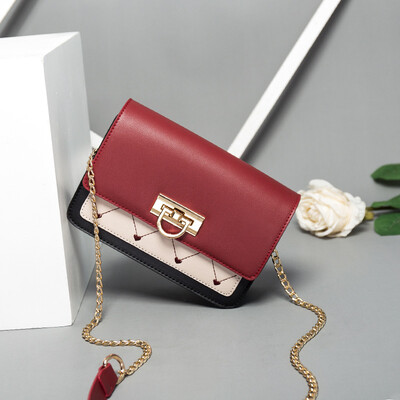 

Summer ins super hot little girl Chaohua version of the 2009 Chao Korean Baitao Chain Girls Single Shoulder Slant Bag Fashion