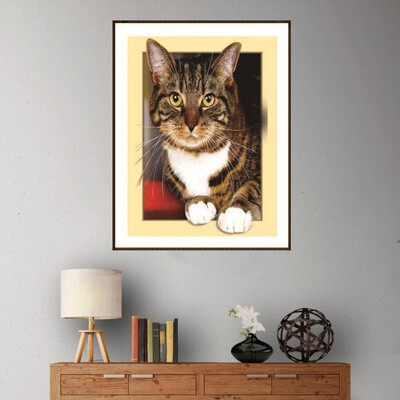 

Gobestart 5D Three-Dimensional Embroidery Painting Rhinestone Pasted DIY Diamond Painting