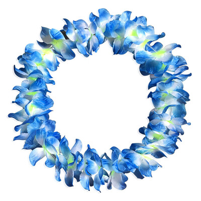 

Gobestart 1pcs Counts Tropical Hawaiian Luau Flower Lei Party Favors