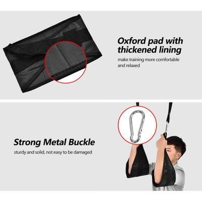 

Greensen 1 Pair Durable Gym Fitness Ab Abdominal Hanging Straps Slings for Chin Up Bar