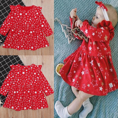 

Fashion Baby Girls Kids Dress Infant Cute Dresses Princess Skirt Clothing Cute