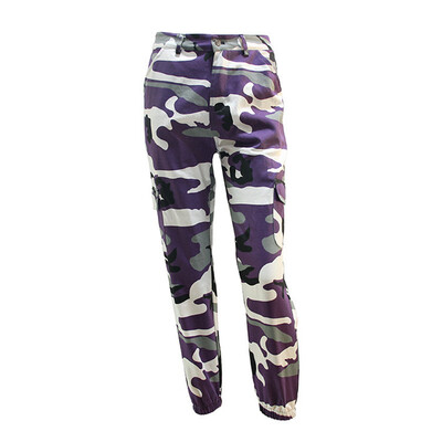 

Women Harlan Pants Sports Cargo Camo Printing Outdoor Casual Loose Trousers