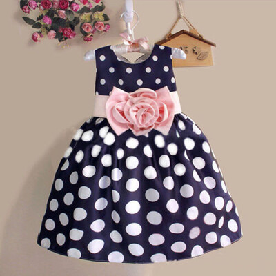 

Baby Kids Flower Girls Dress Party Wedding Bridesmaid Gown Formal Dresses