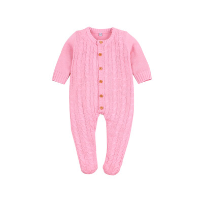 

0-24M Newborn Photography Props Clothes Hood Footed Rompers Baby Boy Costume Knit Outfit Infant Boys Girls Romper