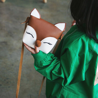 

Tailored Children Baby Girls Boys Fox Shoulder Bag Handbags Mini Crossbody Bag Packet