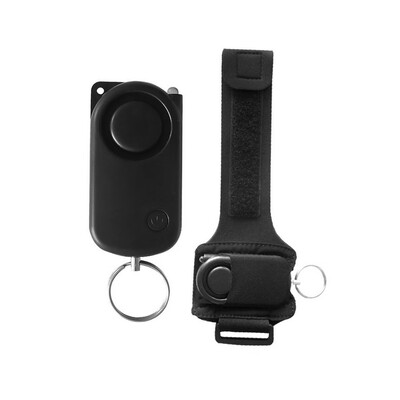 

Runner Personal Alarm Self Defense SOS Emergency Personal Safety Alarm Key Ring Wrist 120dB Scream Loud for Night Running Walking