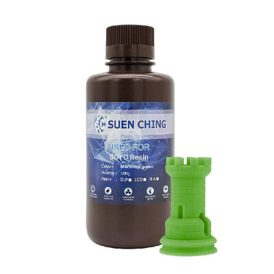 

SOYC Plant-based Resin Material 3D Printing Rapid Resin Material for UV Light Curing 3D Pinters LCD for Anycubic Photon Anet Spark