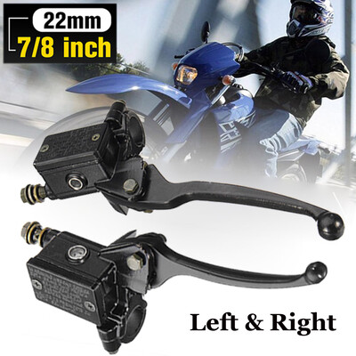 

8mm Motorcycle Handlebar Hydraulic Brake Clutch Master Cylinder Lever Bike