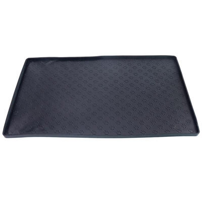 

Dog Footprint Dog Cat Silicone Food Waterproof Pet Drinking Mat Washable