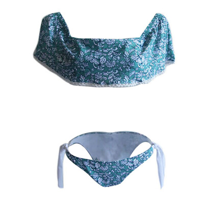 

Roseonmyhand Womens Bikini Sets Ruffle Top Off Shoulder Sexy Swimwear Bathing