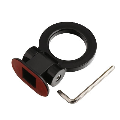 

Universal Trailer Hook Sticker Car Styling Decoration Auto Rear Front Trailer Simulation Racing Ring Vehicle Towing Hook ABS Paste