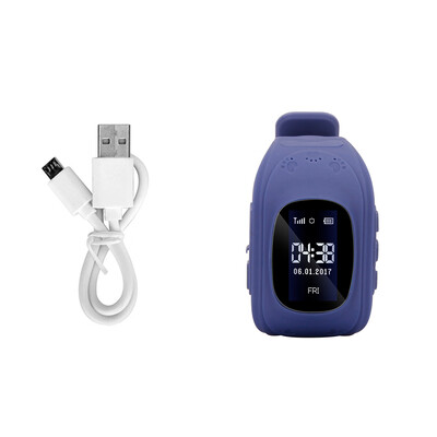 

096inch LCD Screen Kids Smart Watch Phone for Girls Boys Children Gifts LBS Tracker Locator Real-time Location Smartwatch with SI