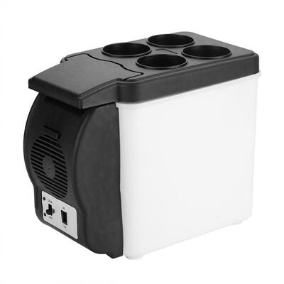 

Greensen 12V 6L Portable Car Refrigerator Mini Multi-Functional Food Drinks Warmer Cooler Fridge