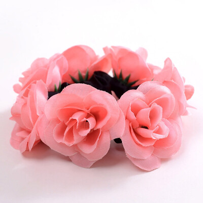 

〖Follure〗Womens Simulation Cloth Small Flowers Hair Rope