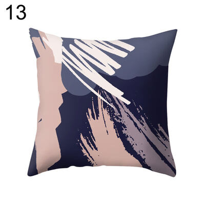 

Abstract Color Block Pillow Case Cushion Cover Sofa Bedroom Car Cafe Decoration