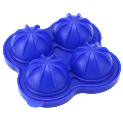 

4 Grids Silicone Summer Ice Ball Mold Refrigerator Drink Ice Maker