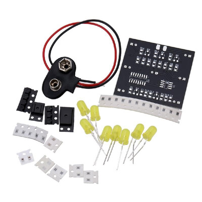 

DIY Kit for Random LED Touch Dice Electronic Set with 7pcs LEDs