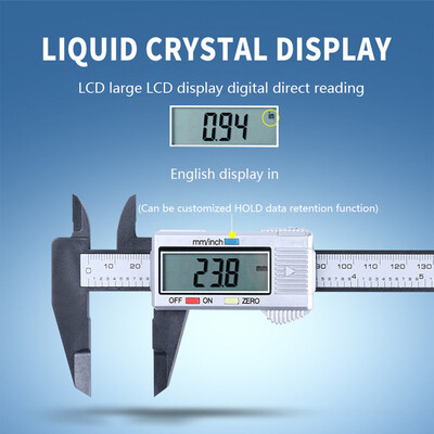 

〖Follure〗Popular 150MM 6inch LCD Digital Electronic Vernier Caliper Gauge Micrometer