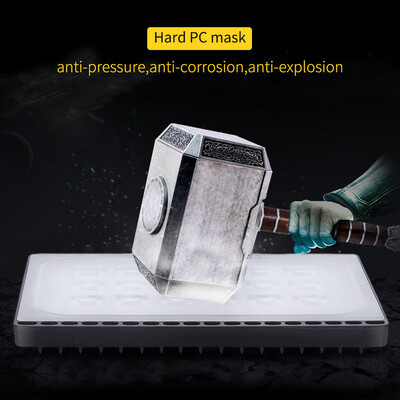 

2PCS 101W LED Flood Light Outdoor Lamp Waterproof Warm White Spotlight W Bracket