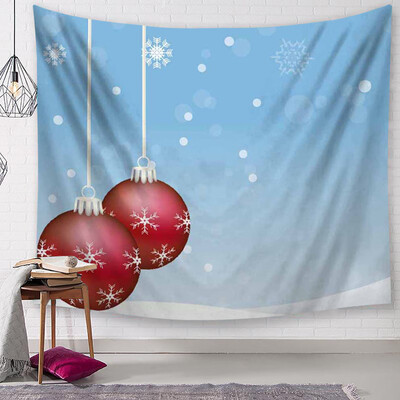 

Toponeto Christmas Tapestry Santa Print Wall Hanging Tapestry Art Home Decor