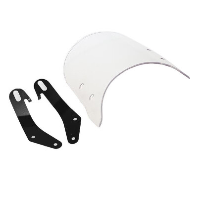 

Universal Motorcycle Windshield 5-7" Windscreen for CG125 GN125