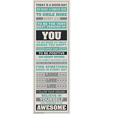 

Siaonvr Be Awesome Inspirational Motivational Happiness Quotes Decorative Poster Print