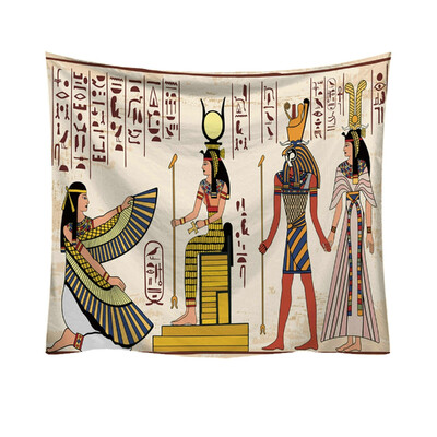 

Toponeto Fashion Tapestry Pattern Fresh Style Egypt Decorative Tapestry Home Decor